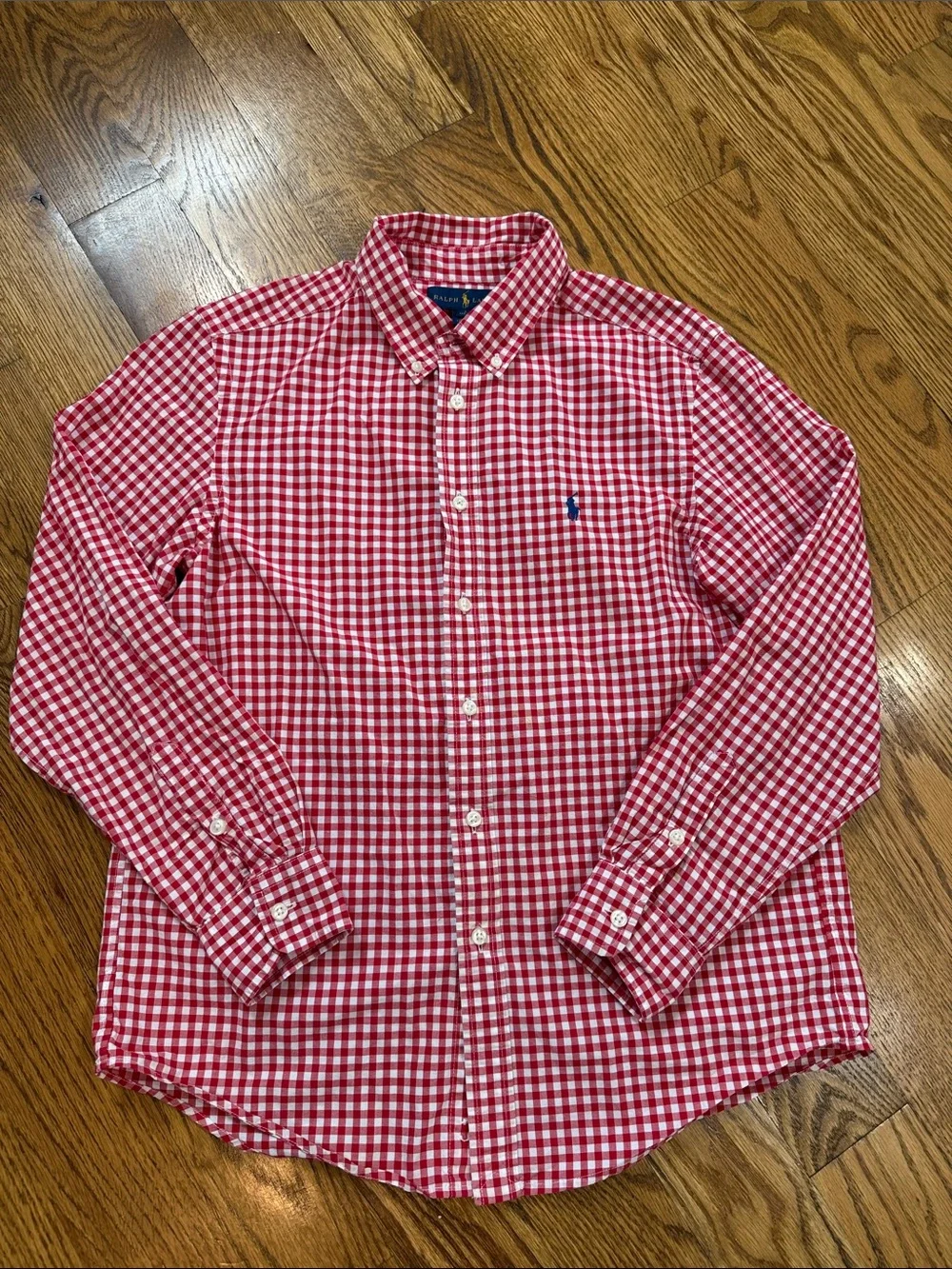 Boy’s Ralph Lauren Button Up/Button Down Shirt. Size Large 14-16. Like New.